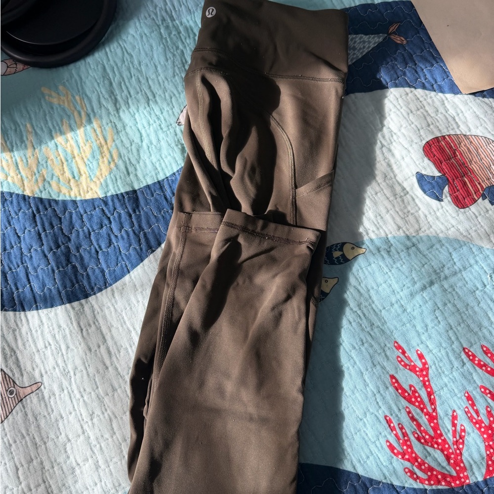 lululemon athletica green Leggings